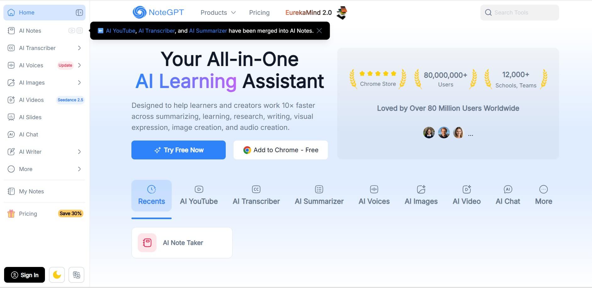NoteGPT preview