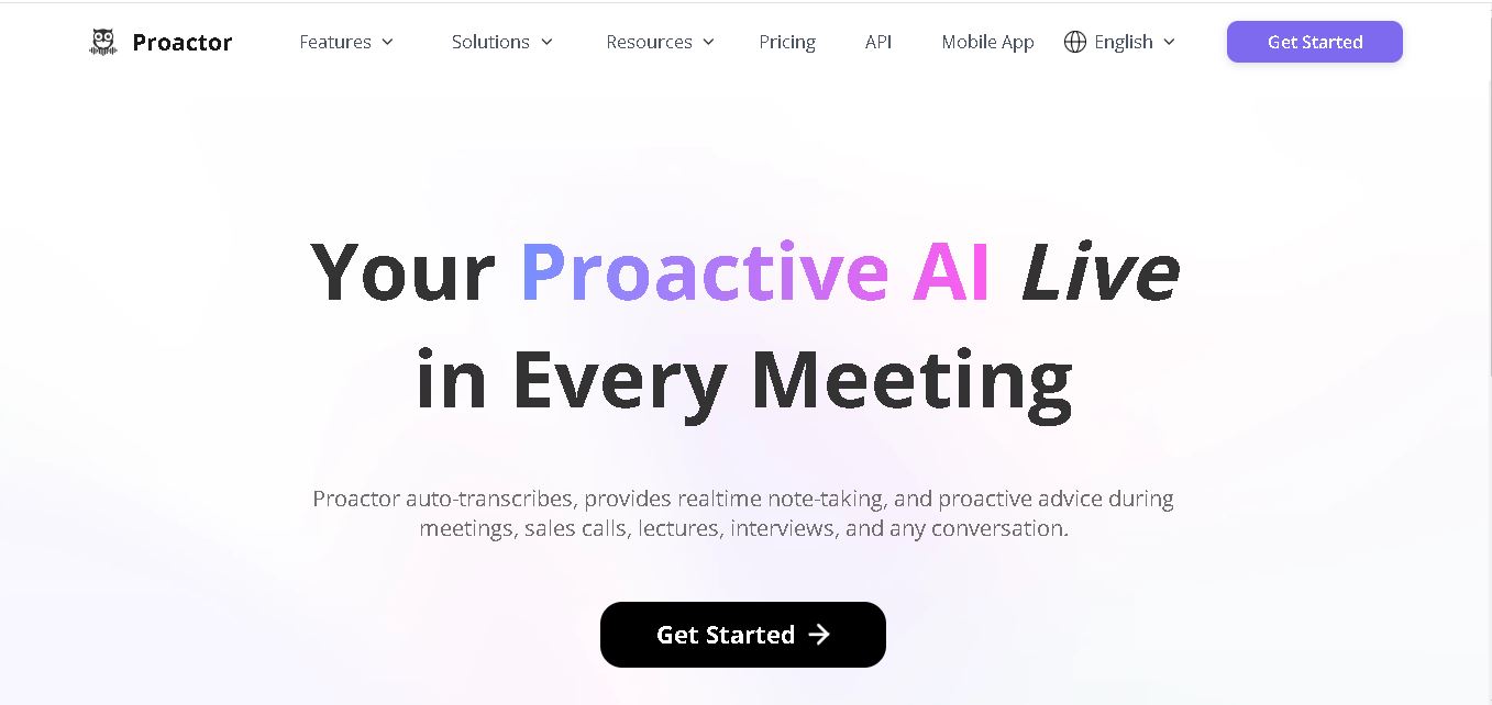 Proactor AI preview