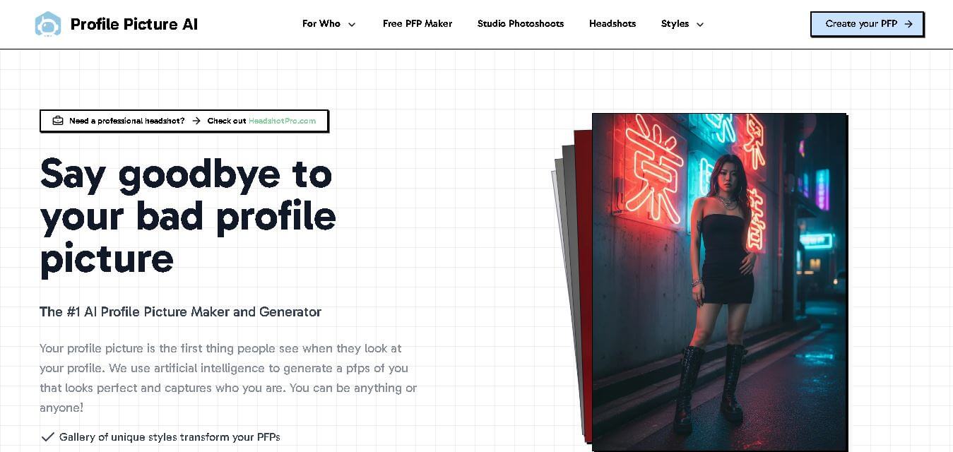 Profile Picture AI preview