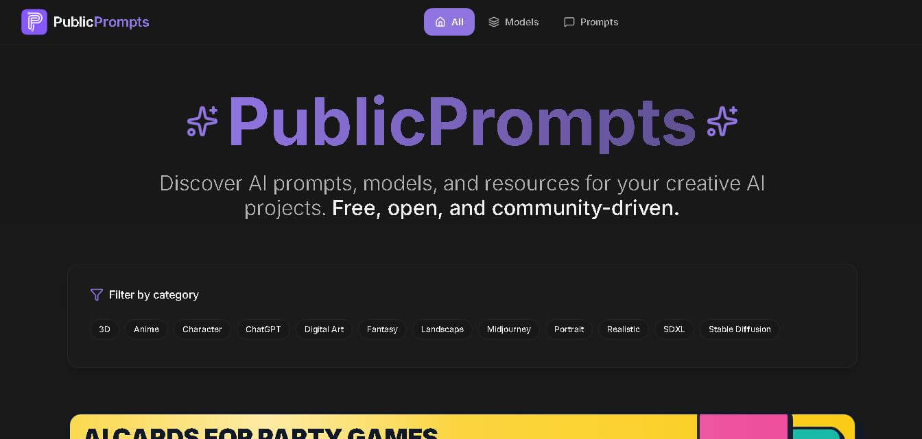 Public Prompts Preview