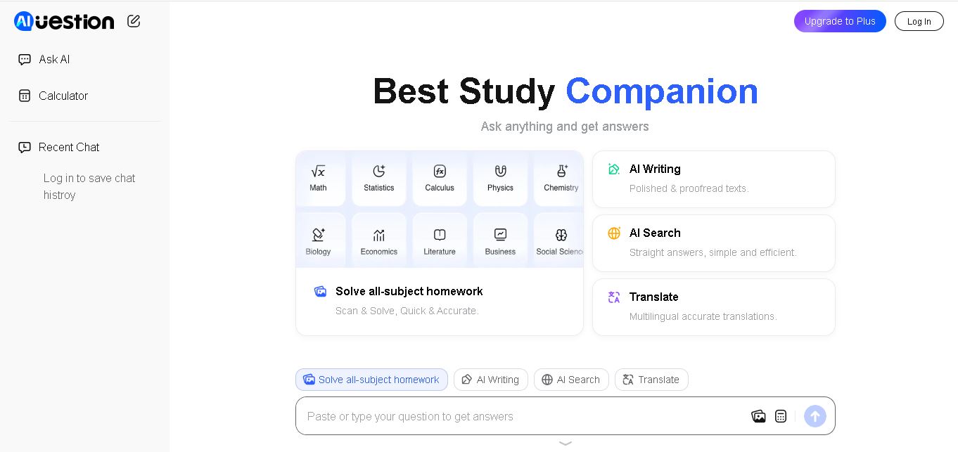 QuestionAI preview