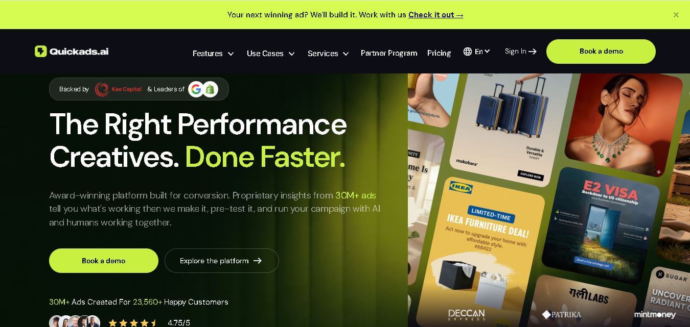 Quickads preview