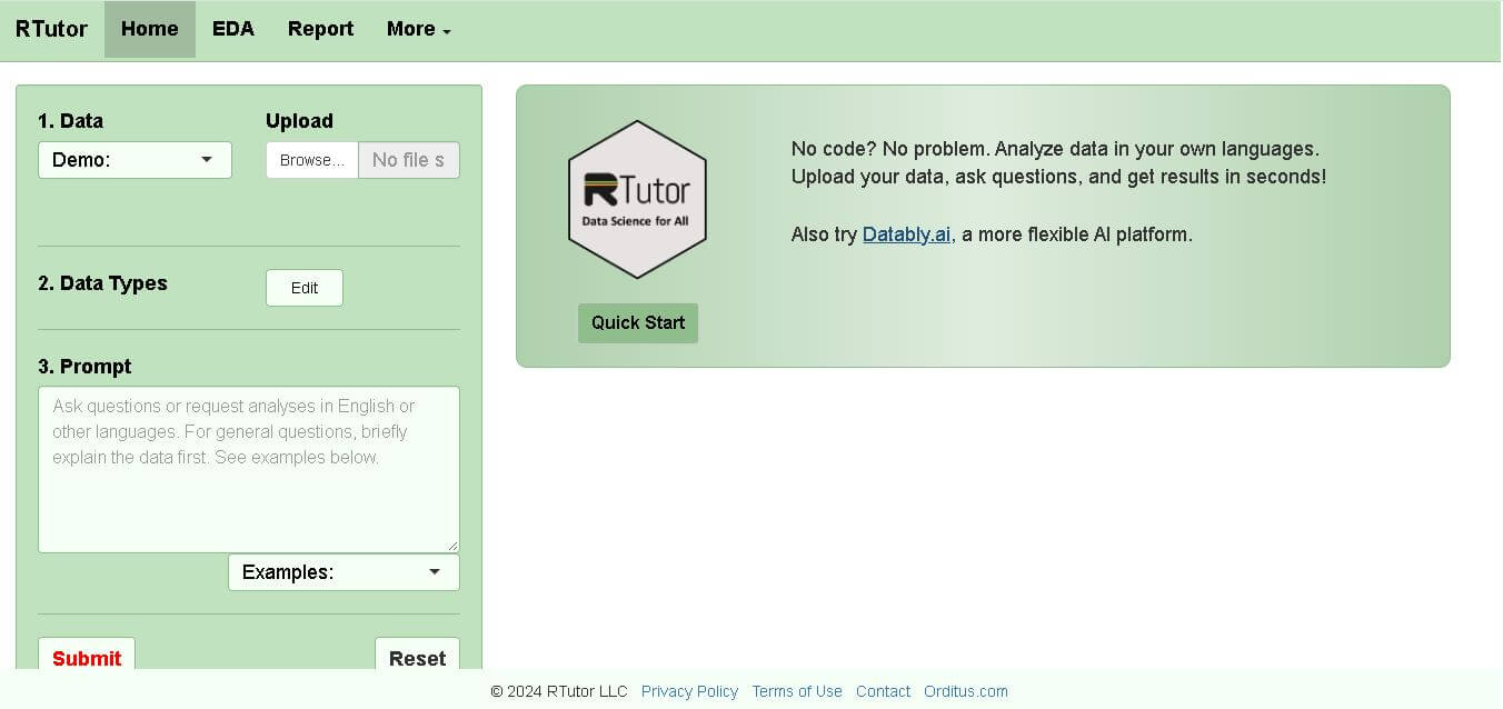 RTutor AI preview