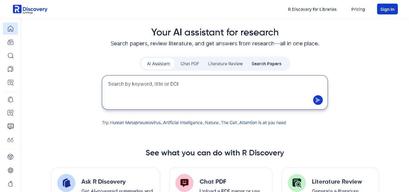 R Discovery preview