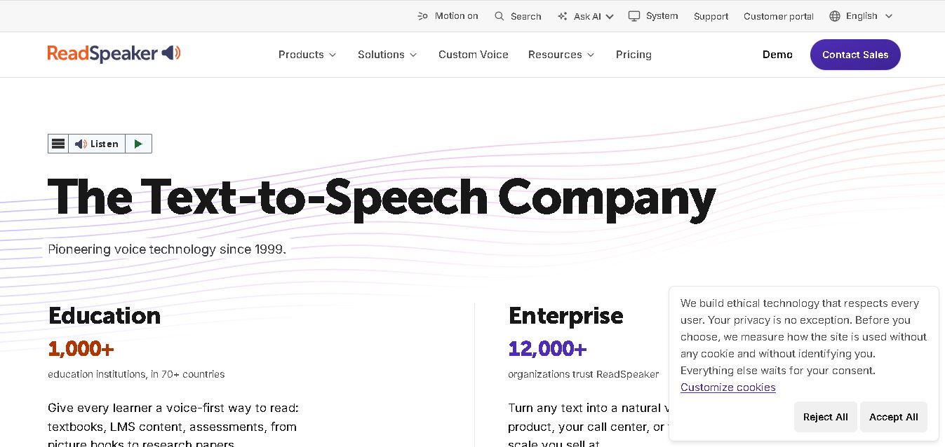 ReadSpeaker preview