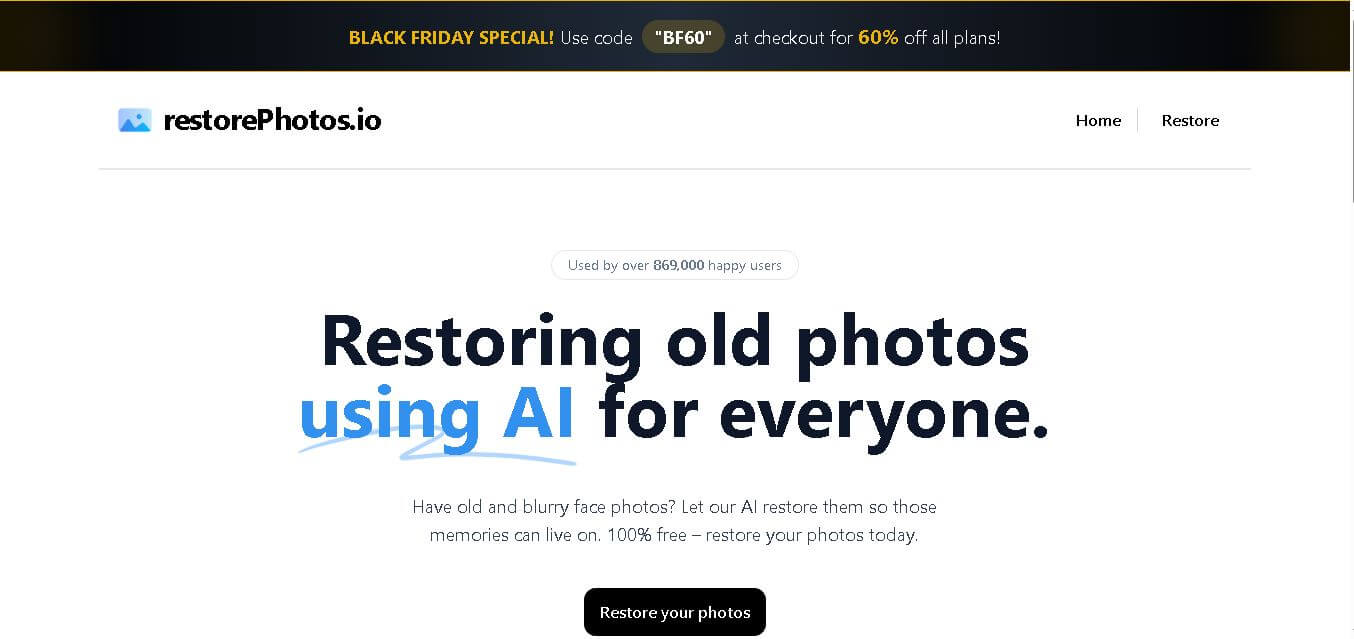 RestorePhotos preview
