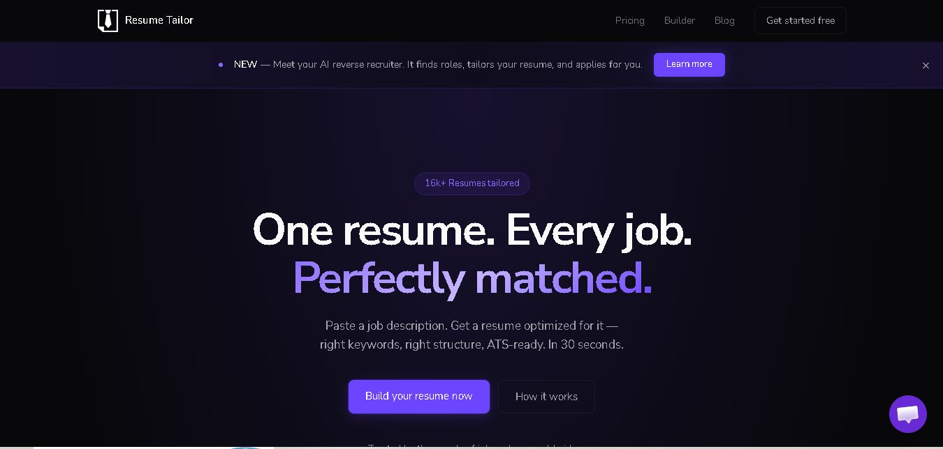 Resume Tailor preview