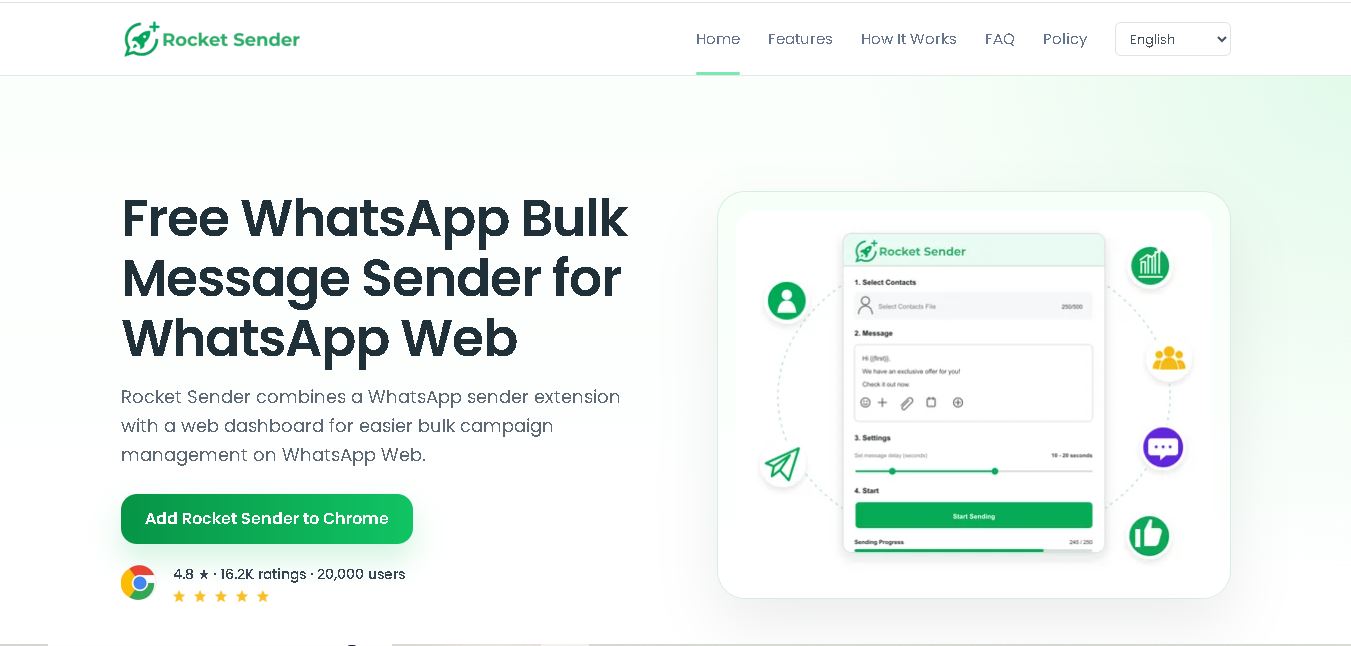 Rocket Sender preview
