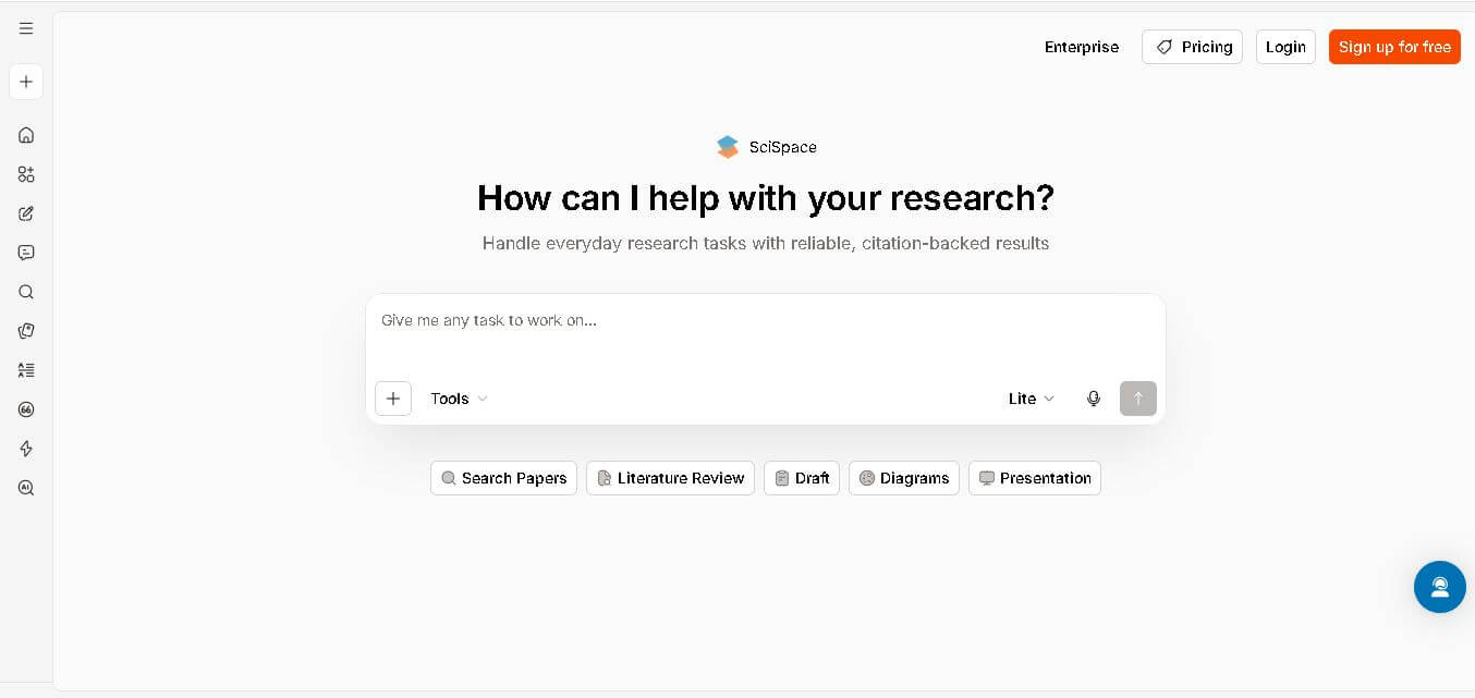 SciSpace preview