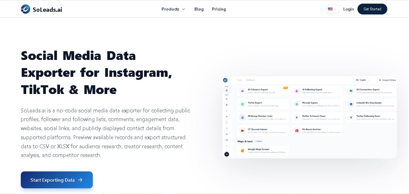 SoLeads AI preview