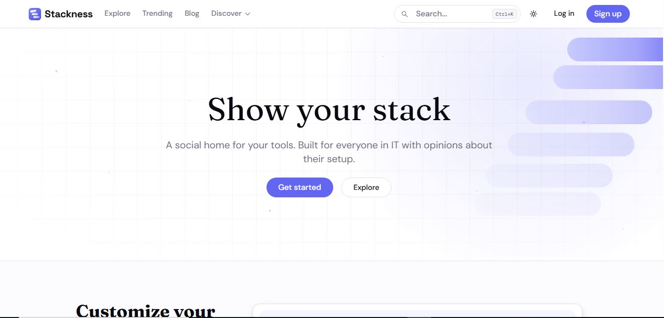Stackness preview