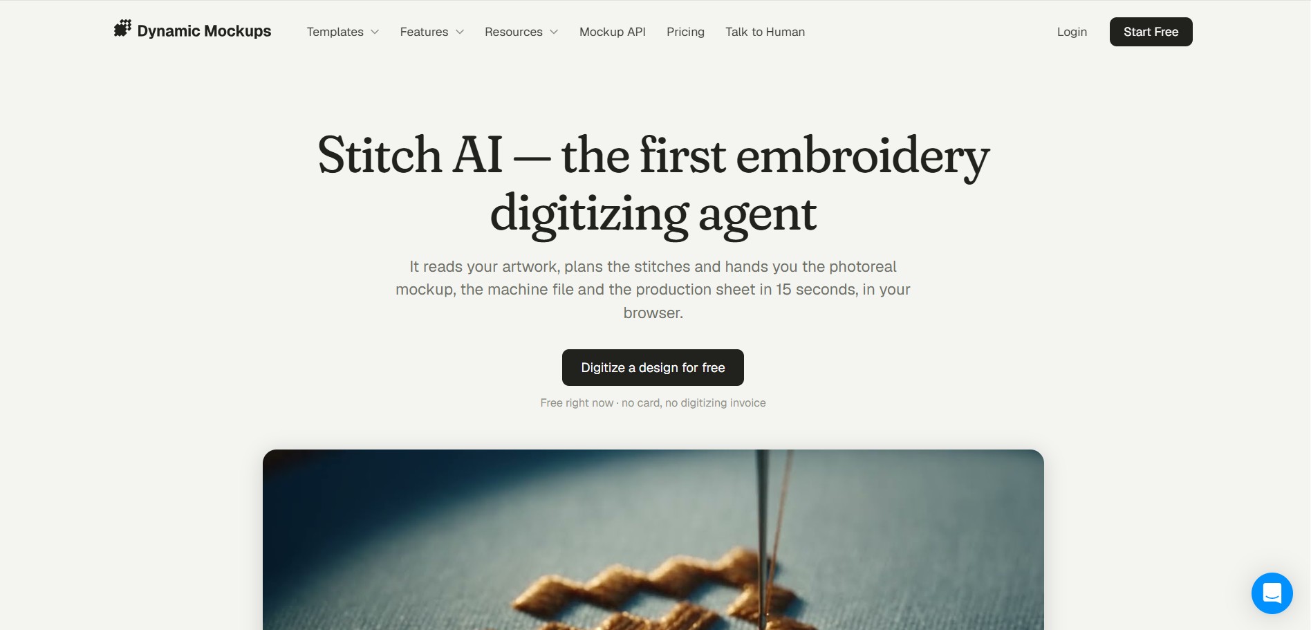 Stitch AI by Dynamic Mockups preview
