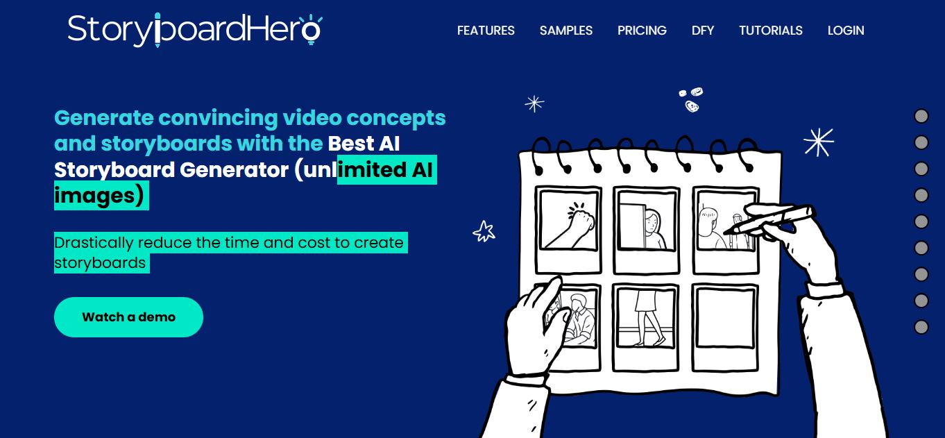 Storyboard Hero Preview