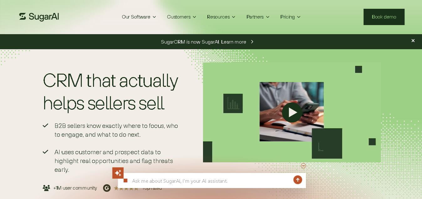 Sugar AI featured screenshot