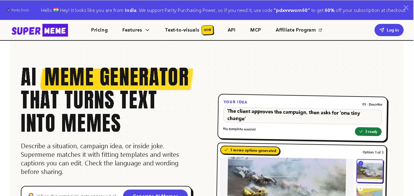 Supermeme.ai preview