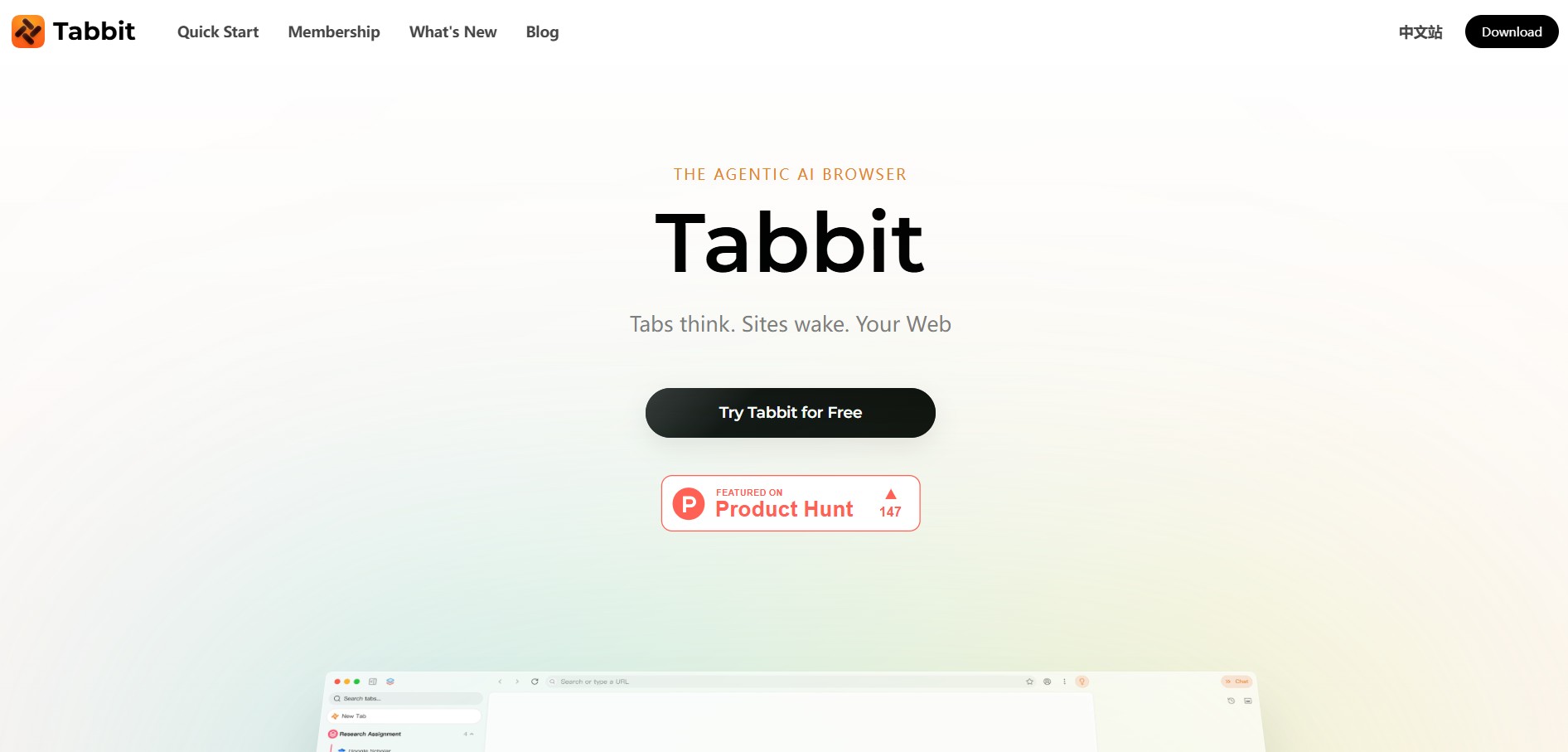 Tabbit preview