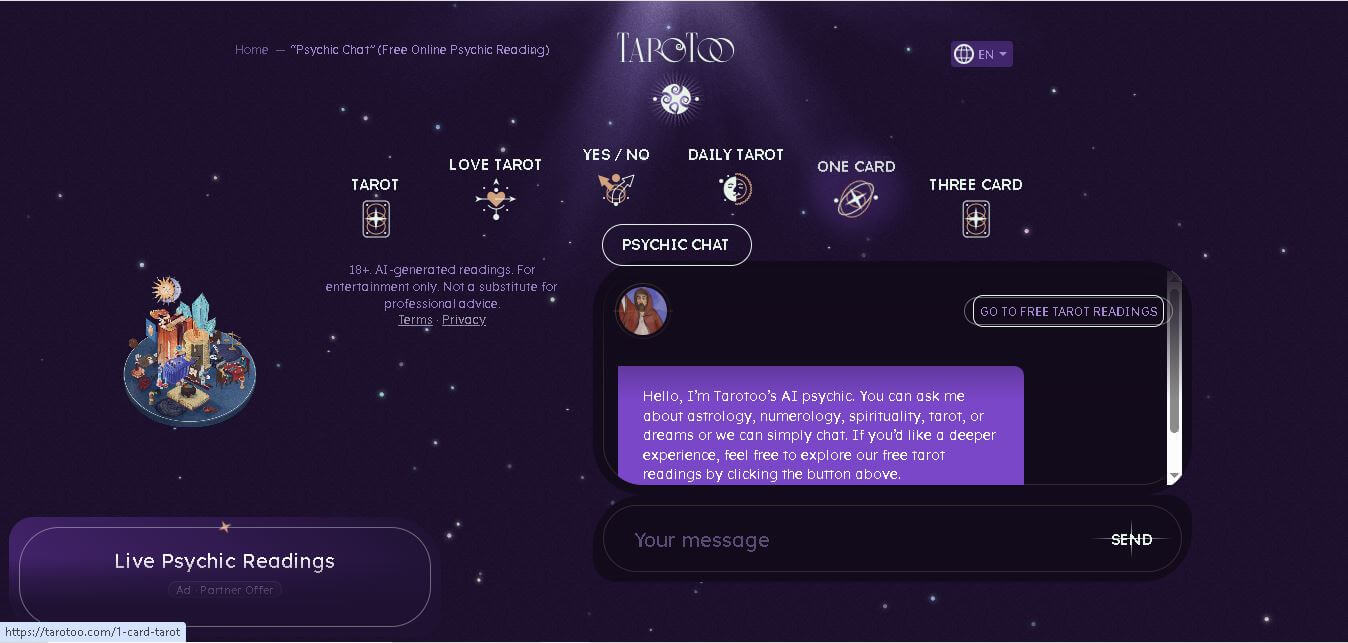 Tarotoo preview