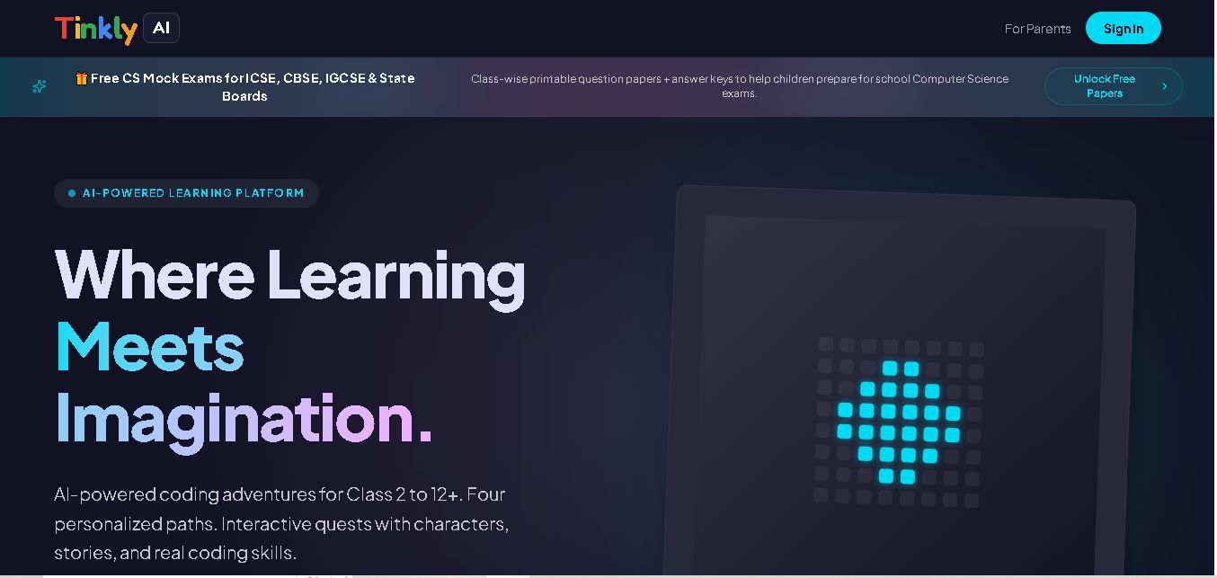 Tinkly AI logo