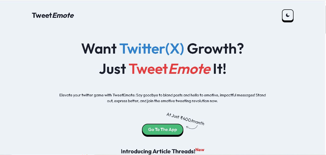 TweetEmote preview