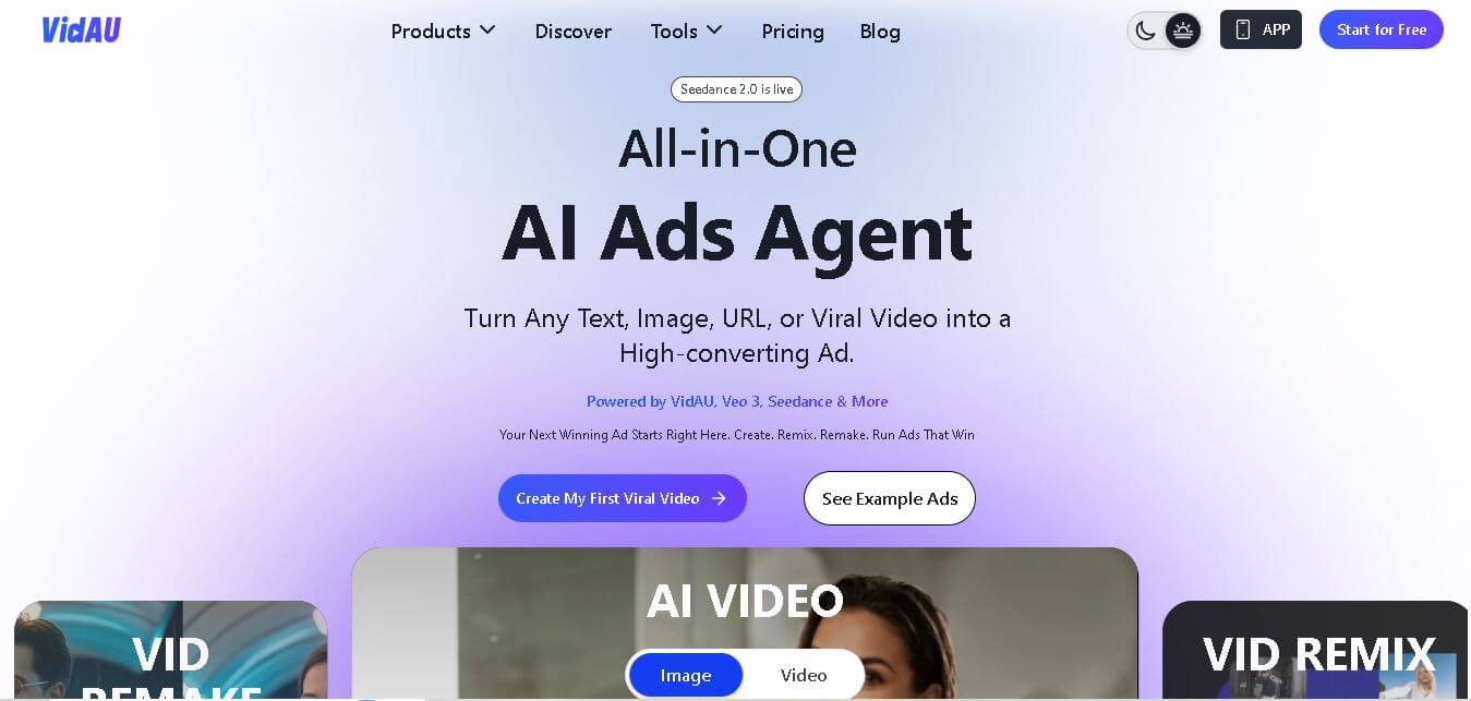 VidAU preview