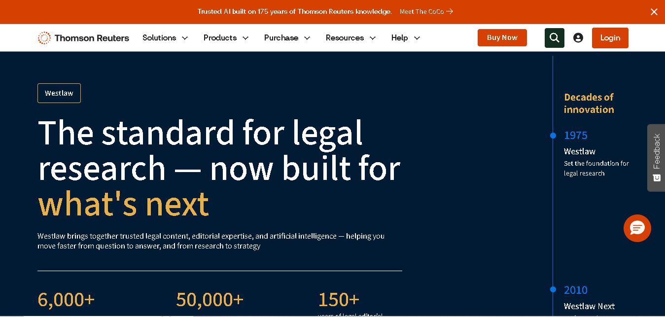 Thomson Reuters Westlaw preview