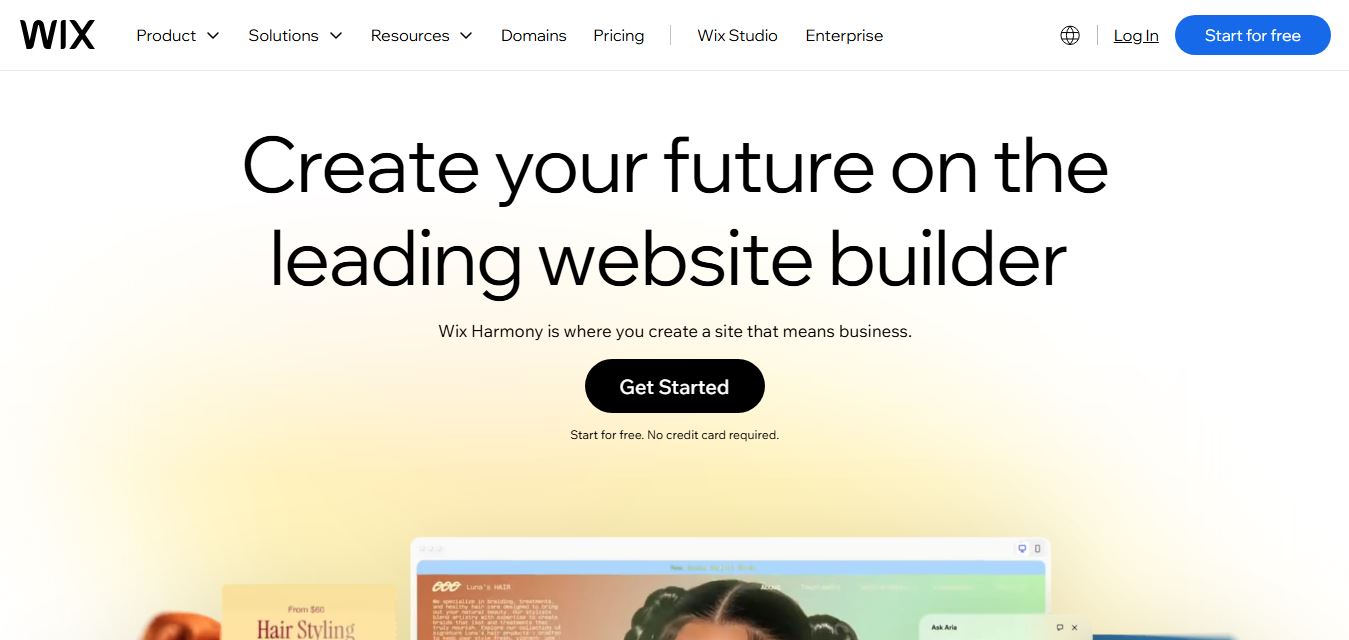 Wix preview