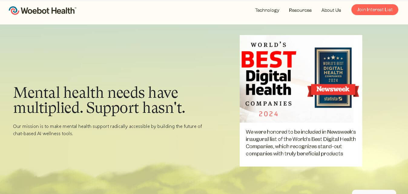 Woebot Health Preview