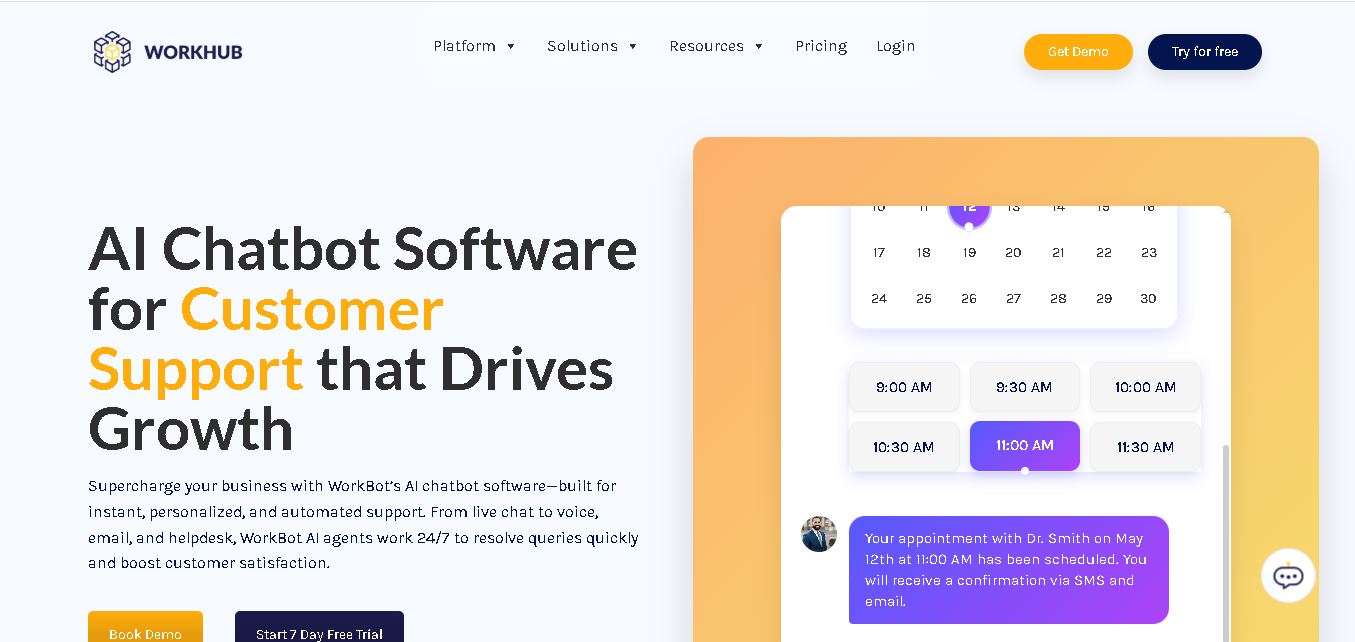 WorkHub preview
