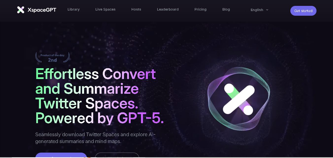 TwitterSpaceGPT (XspaceGPT) preview