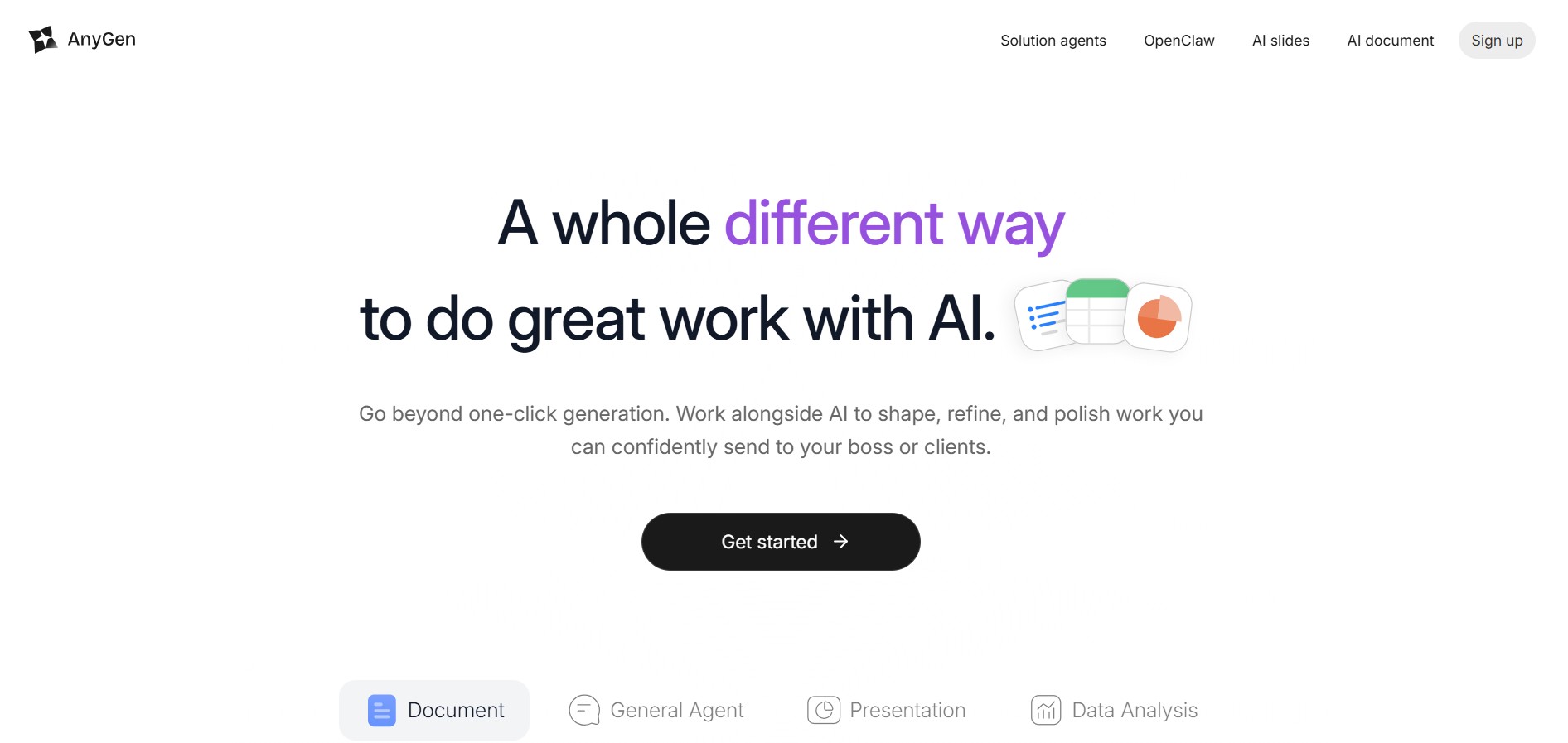 AnyGen preview