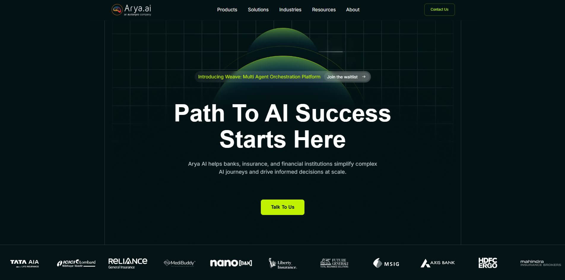Arya AI Preview