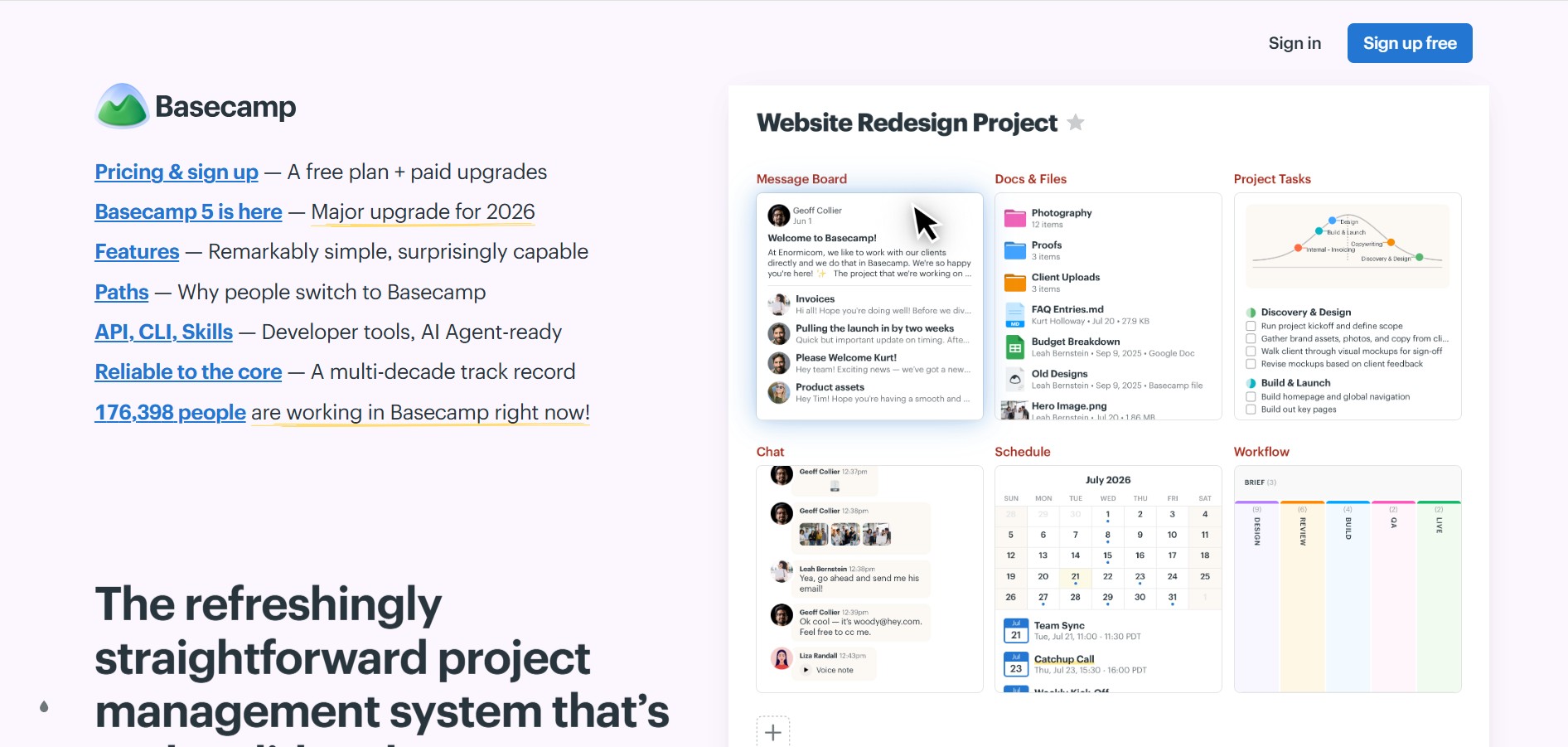 Basecamp preview