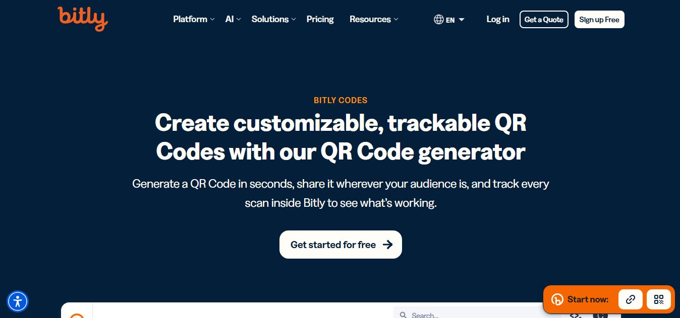 Bitly QR Codes preview