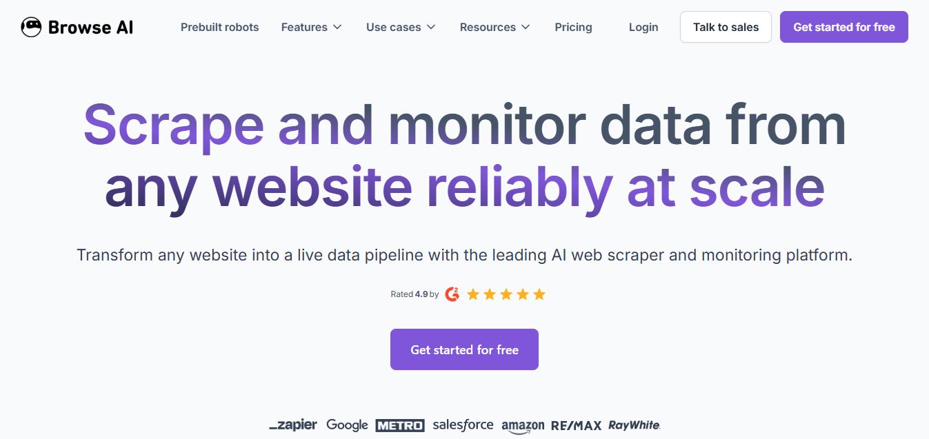 Browse AI Preview