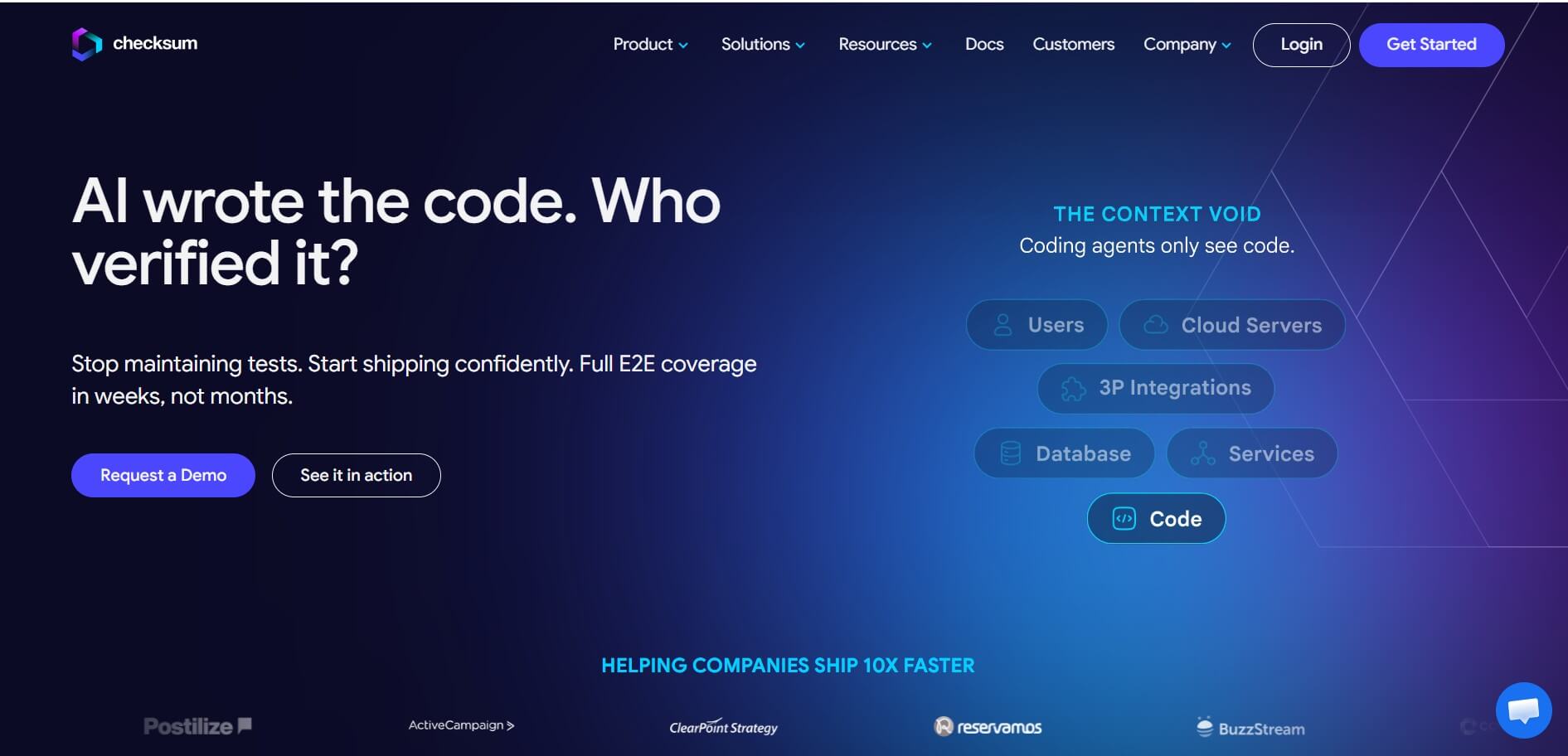 Checksum AI preview