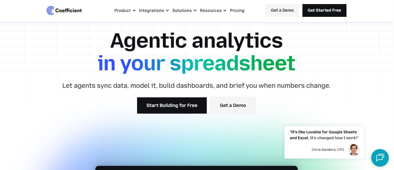 Coefficient preview