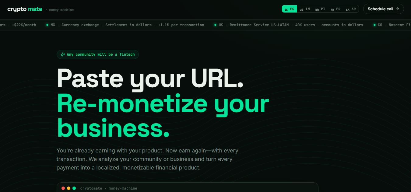 CryptoMate preview