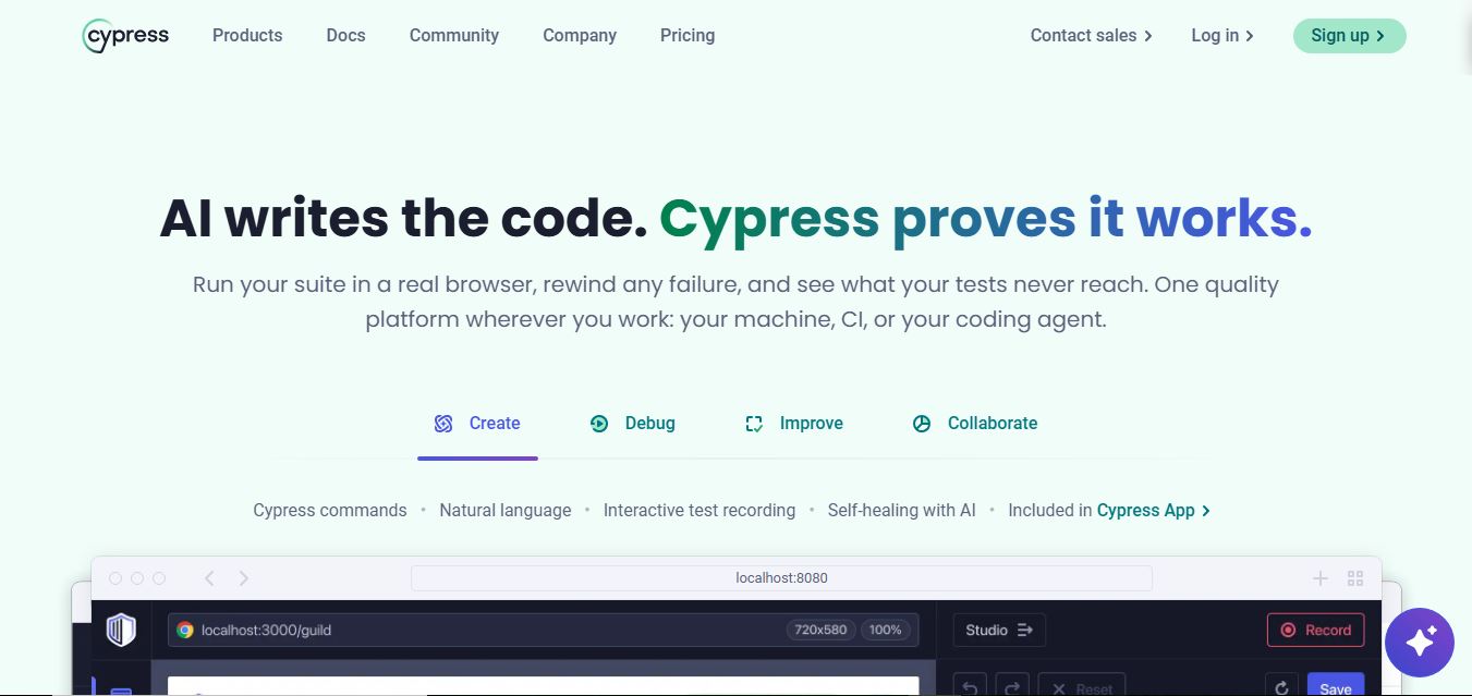 Cypress preview