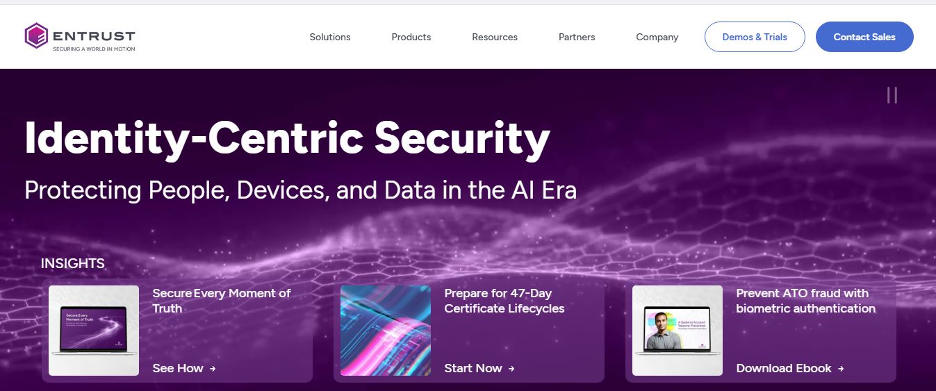 Entrust preview