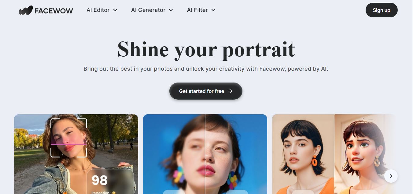 Facewow preview