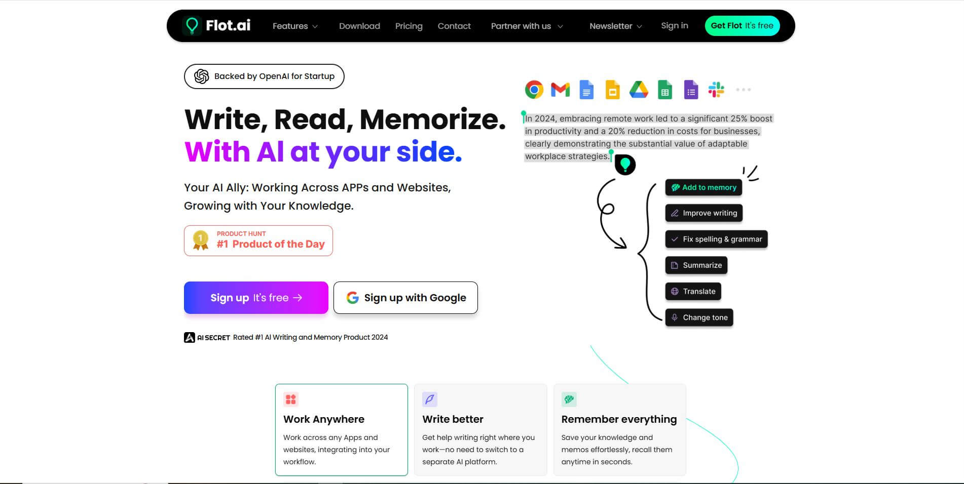 Flot AI Preview