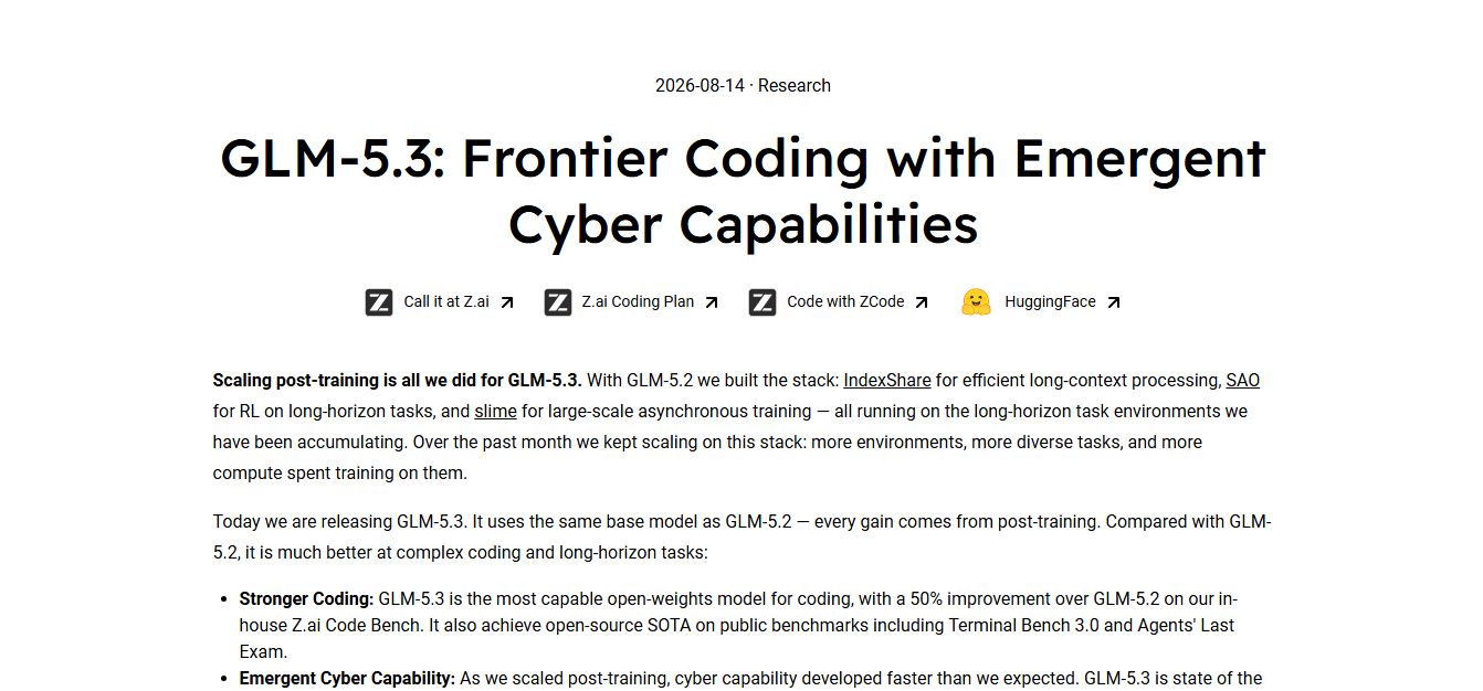 GLM-5.3 (Z.ai) preview