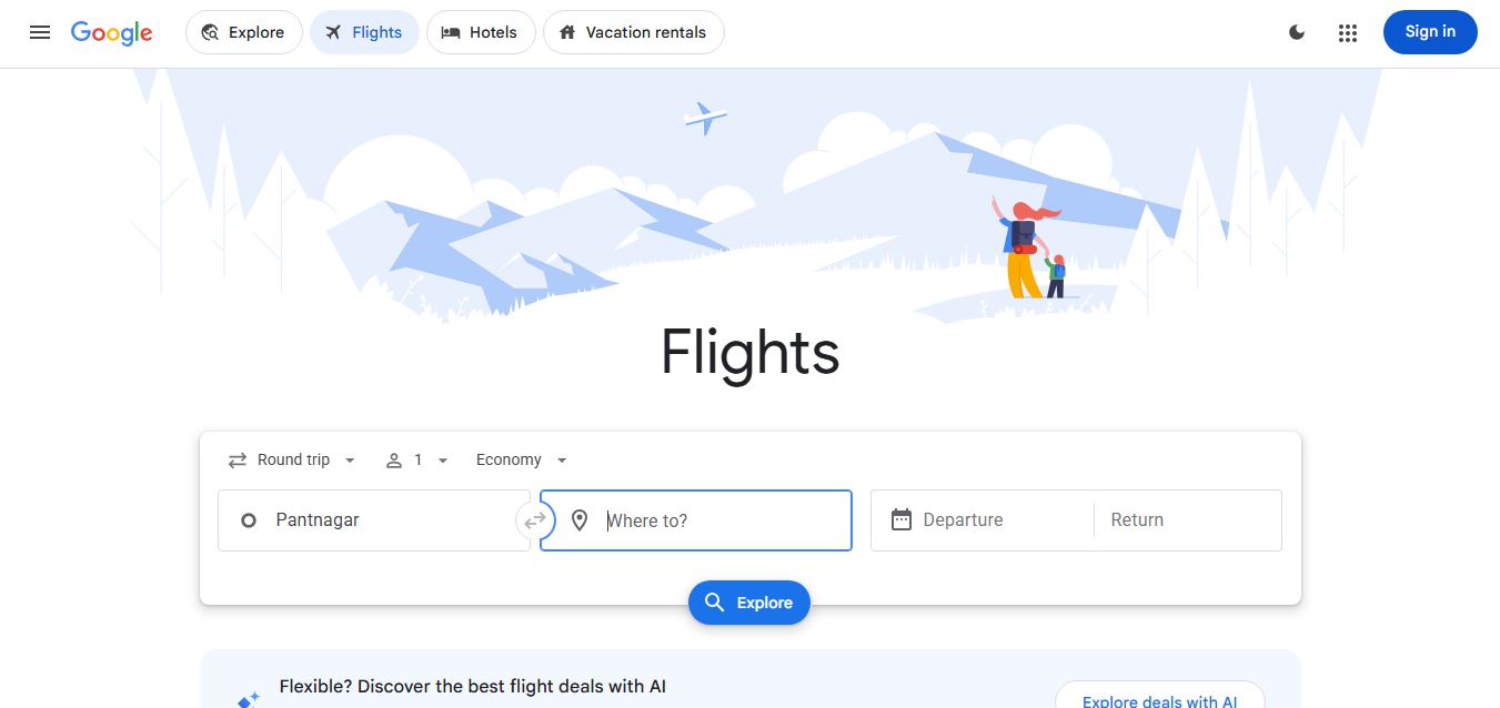 Google Travel preview
