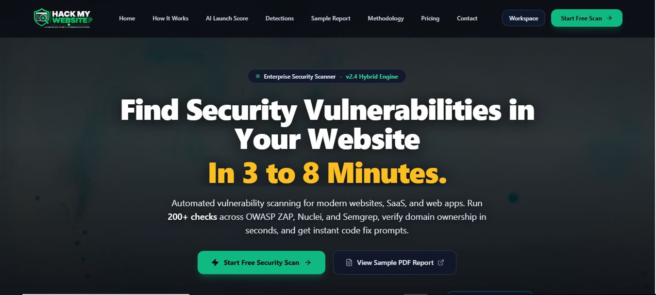 Hack My Website preview