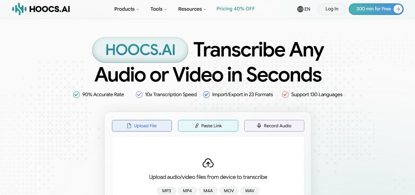 Hoocs AI preview
