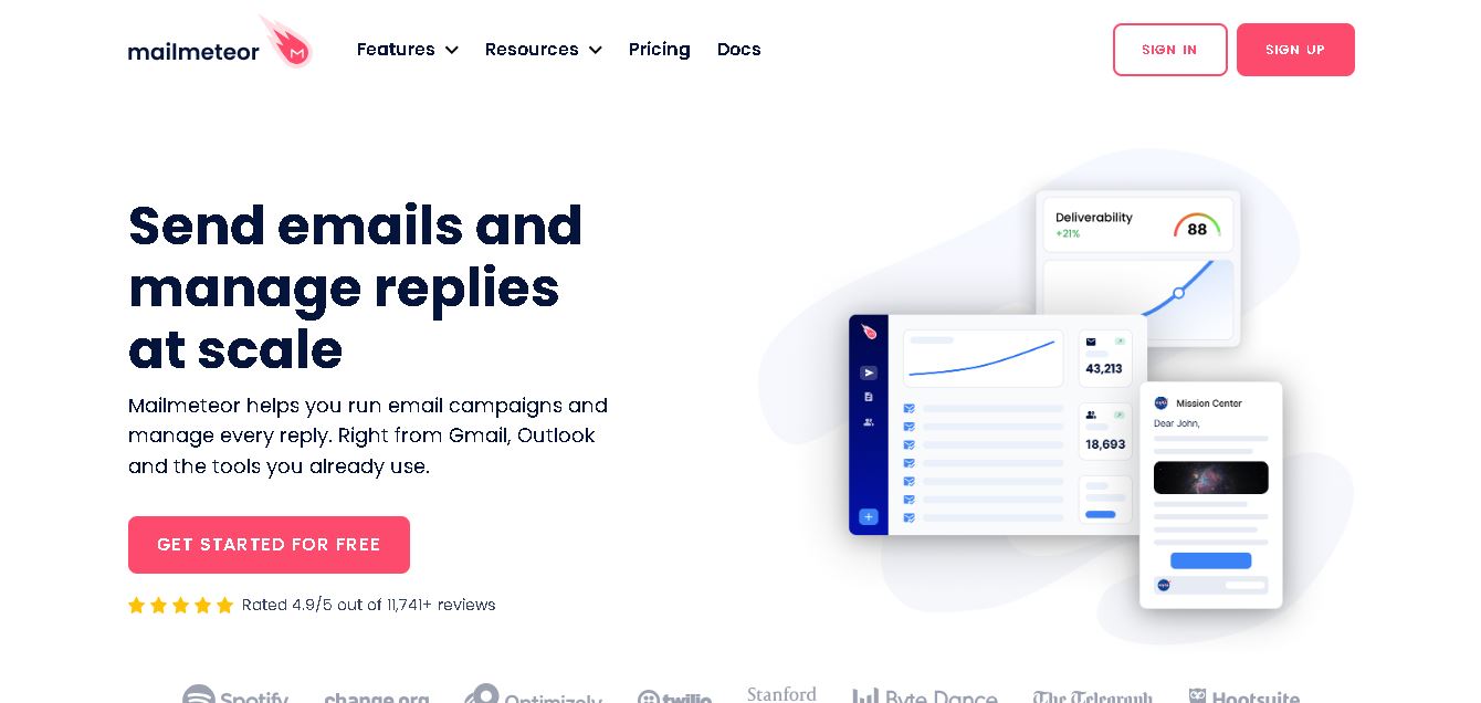 Mailmeteor preview