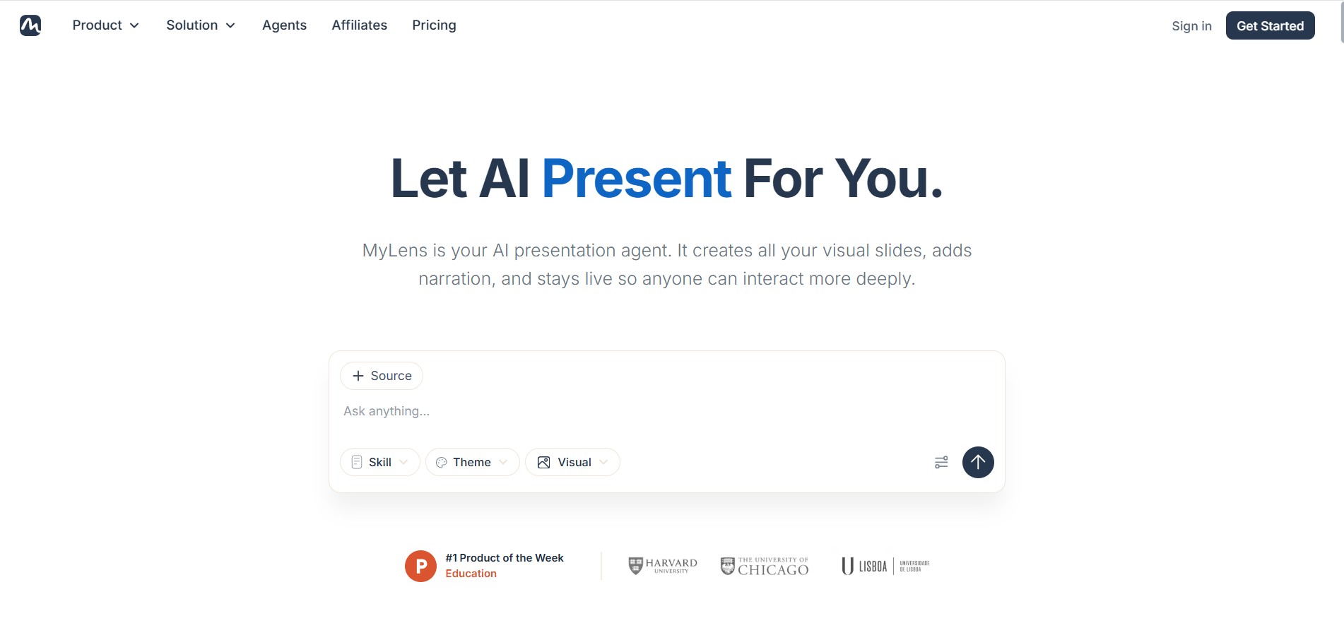 MyLens AI preview