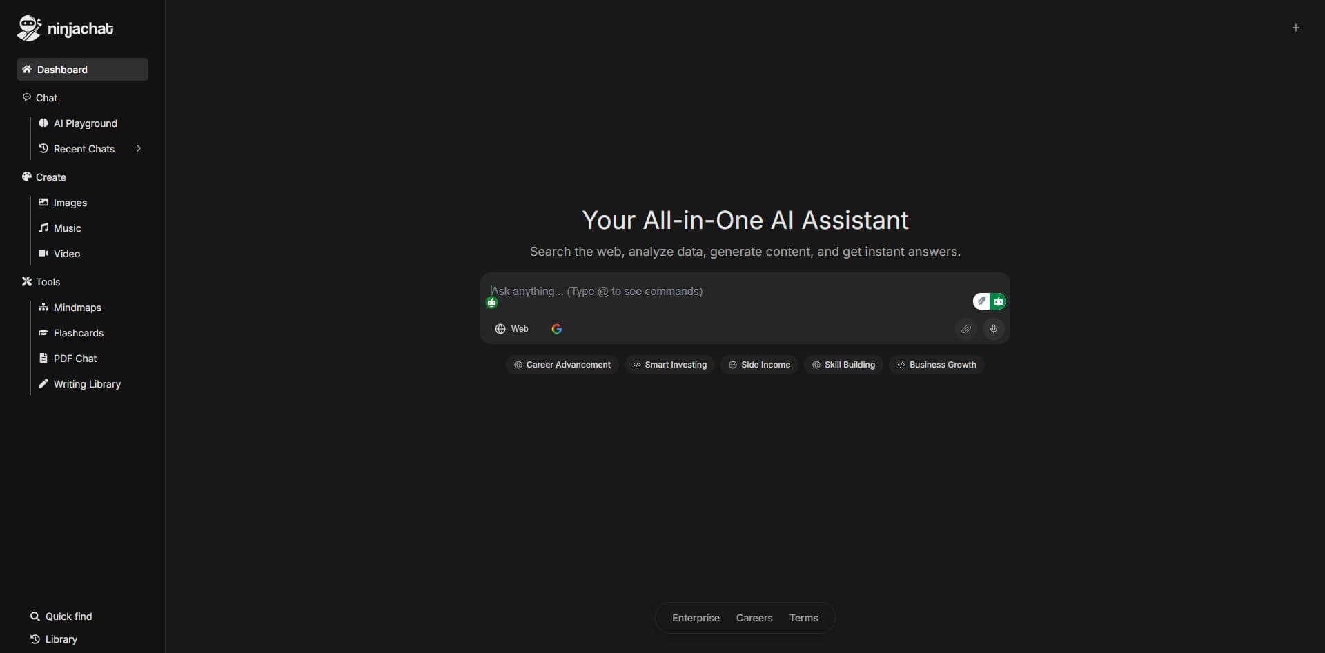 Ninjachat AI Preview