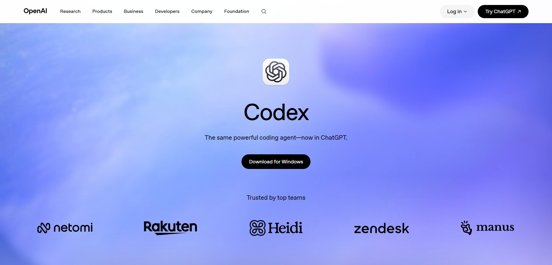 OpenAI Codex featured screenshot