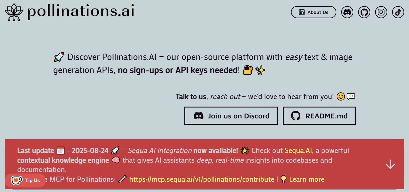 Pollinations AI Preview